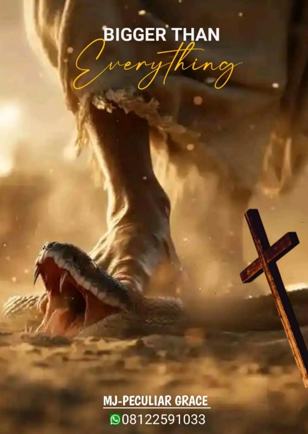 MUSIC | Bigger Than Everything By MJ Peculiar Grace 